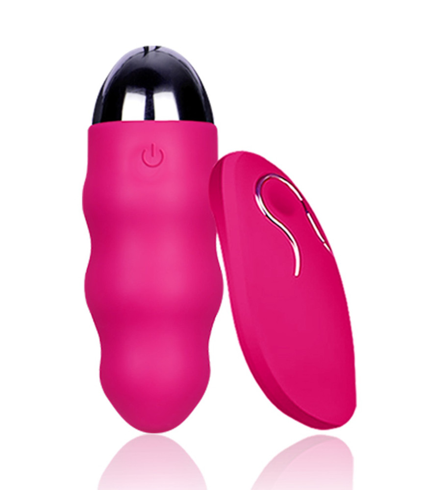 Oeuf vibrant ondulé 10 vitesses USB - CR-USKB09
